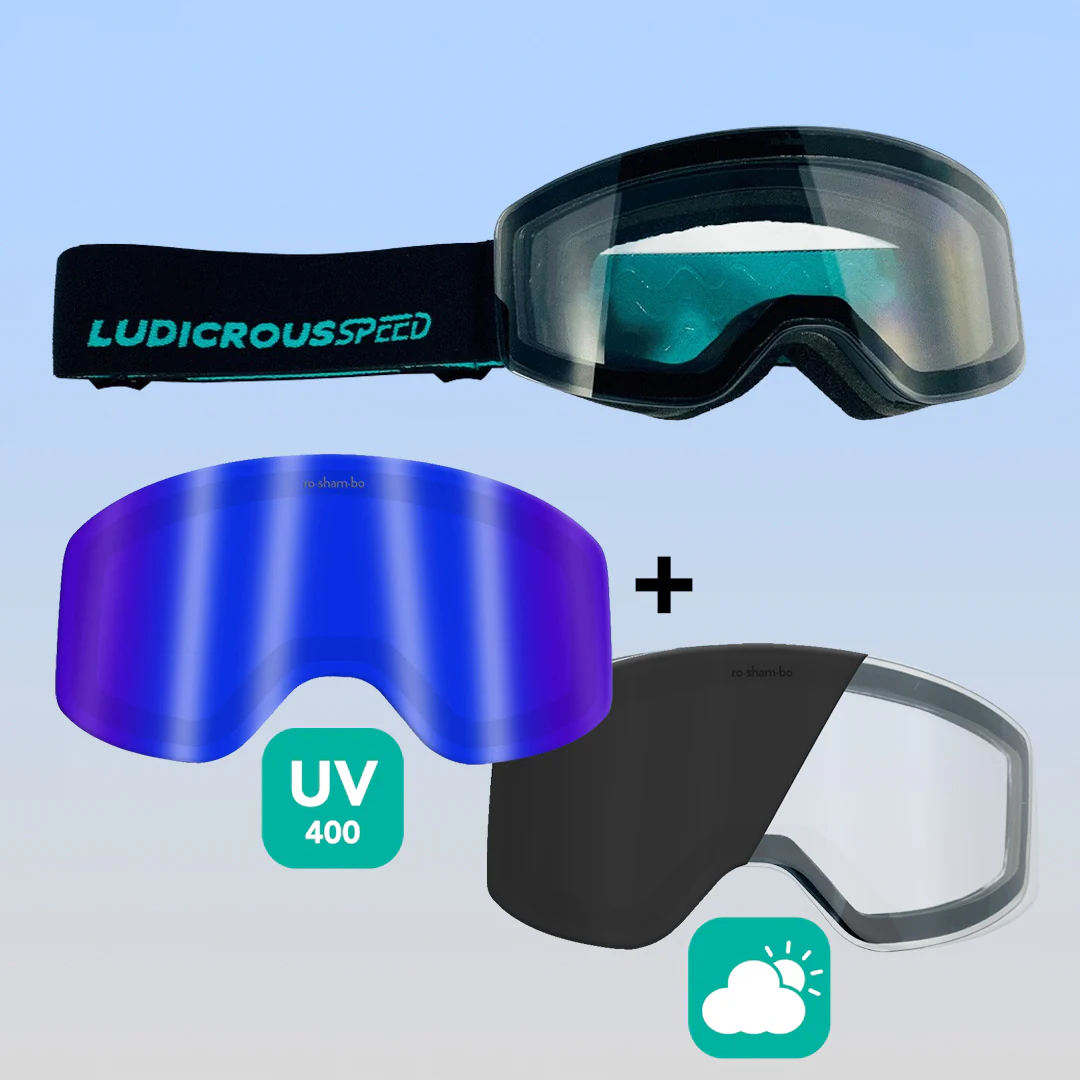 Ludicrous Speed Snow Goggles Set | Youth - Image 36