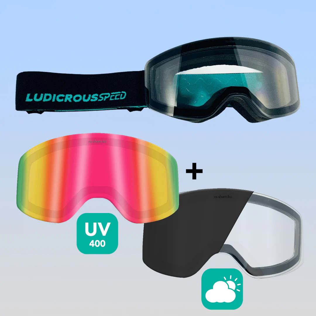 Ludicrous Speed Snow Goggles Set | Youth - Image 38