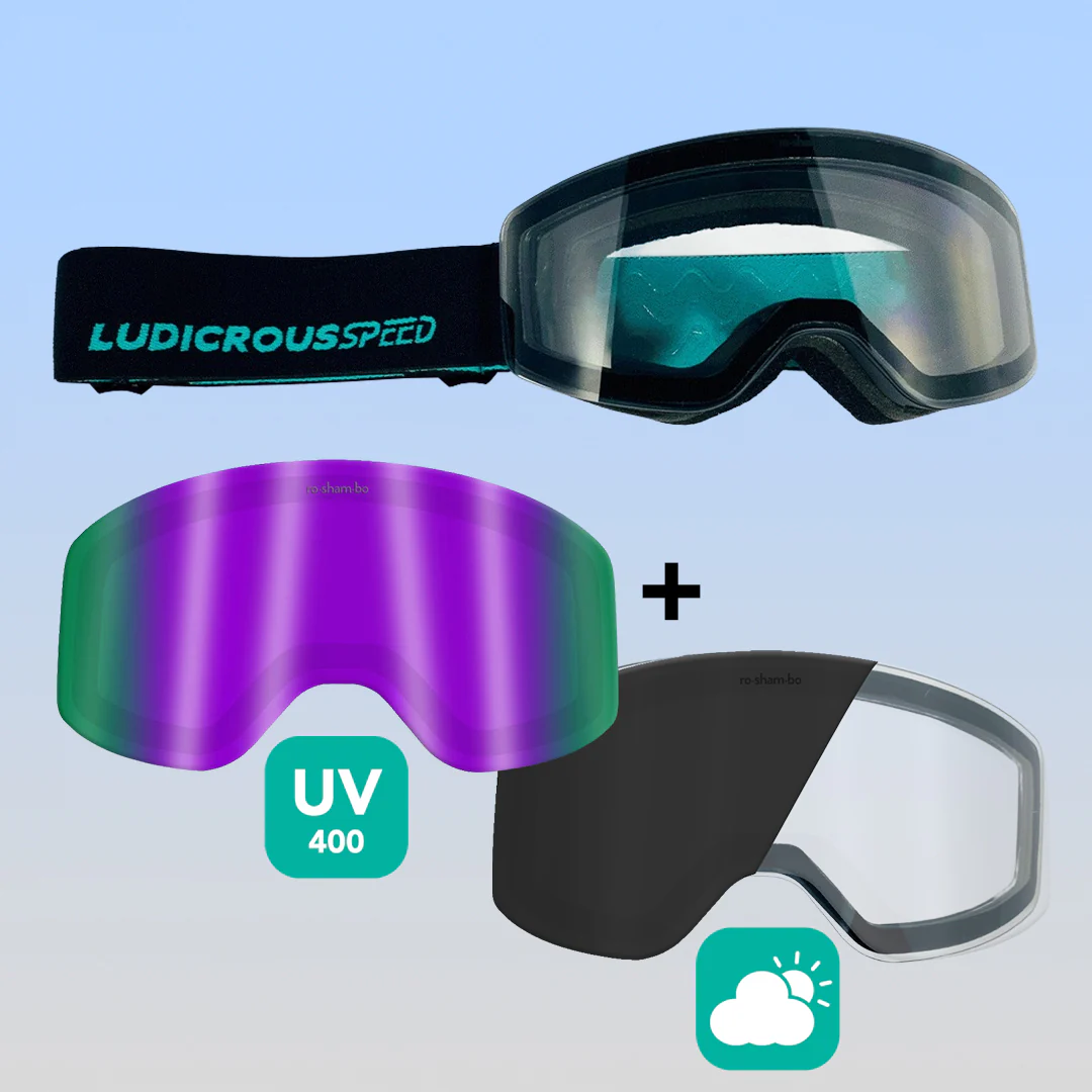 Ludicrous Speed Snow Goggles Set | Youth - Image 39