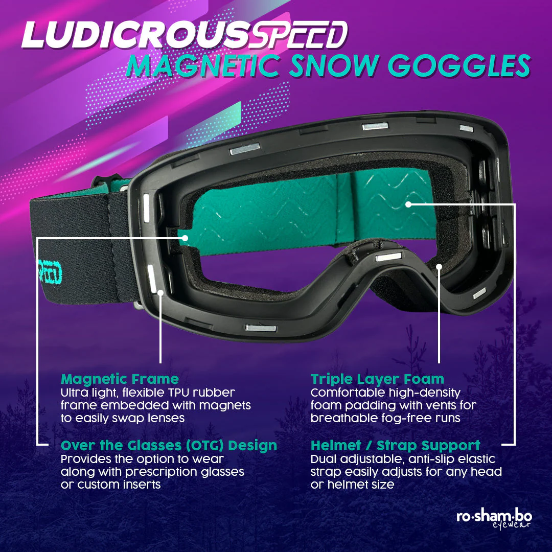 Ludicrous Speed Snow Goggles Set | Youth - Image 9